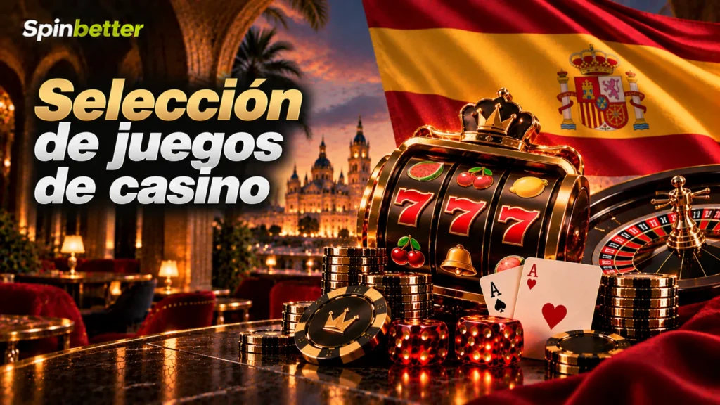 Selección de juegos de casino
