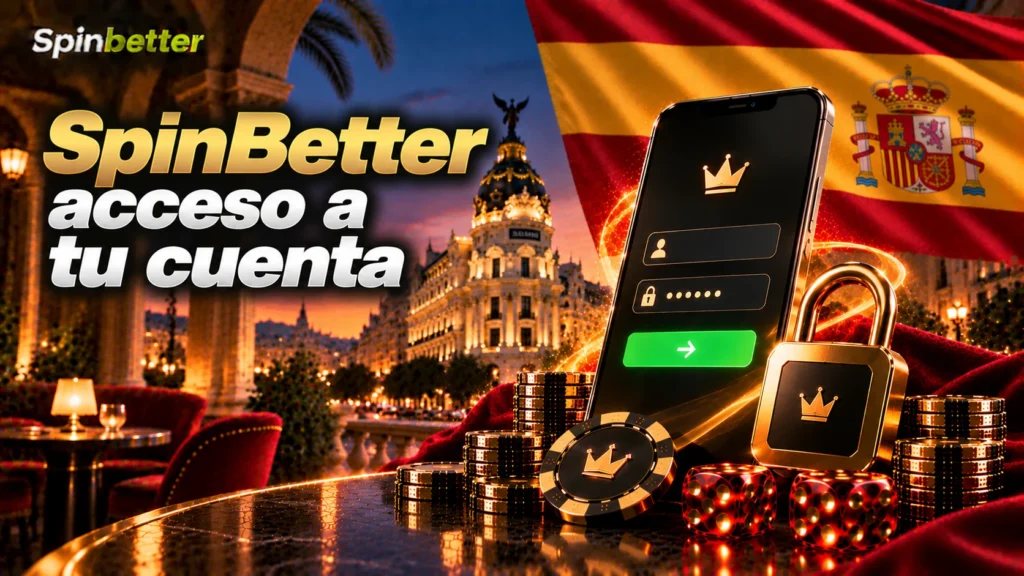 SpinBetter acceso a tu cuenta