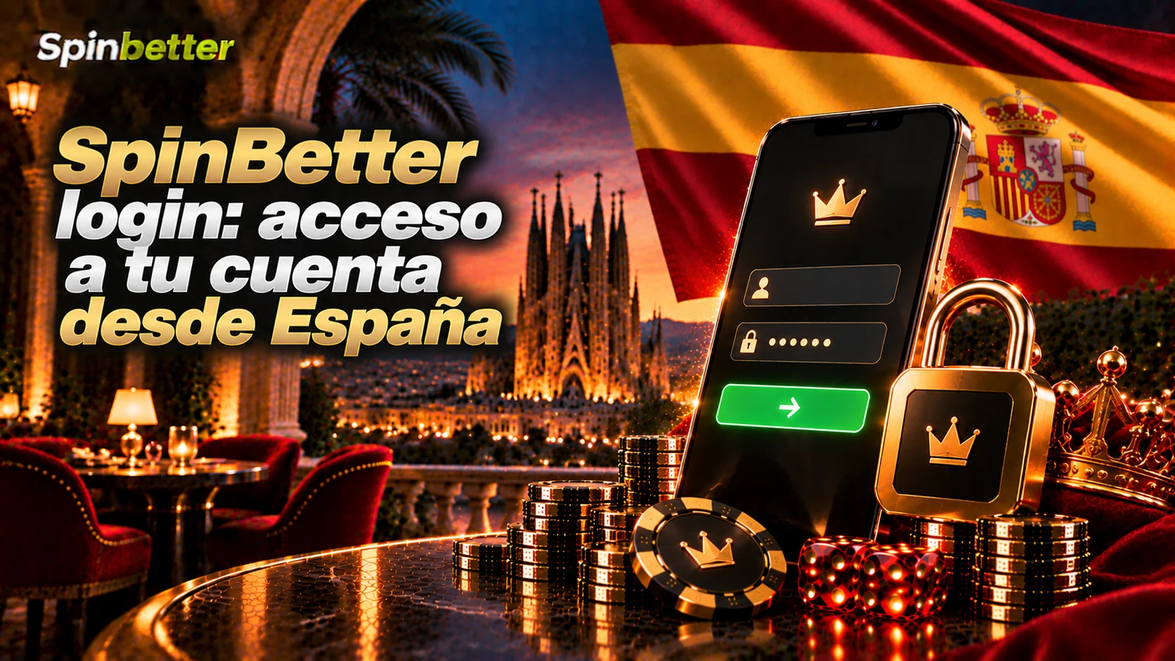 SpinBetter login: acceso a tu cuenta desde España
